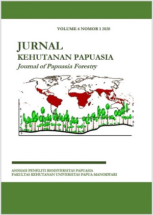 					View Vol. 6 No. 1 (2020): Jurnal Kehutanan Papuasia
				