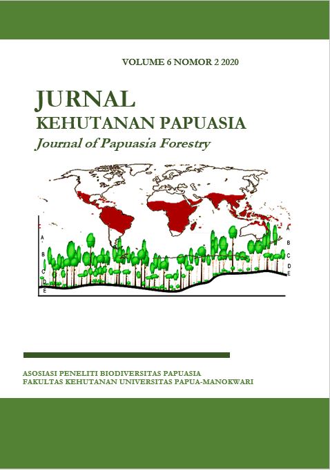 					View Vol. 6 No. 2 (2020): Jurnal Kehutanan Papuasia
				