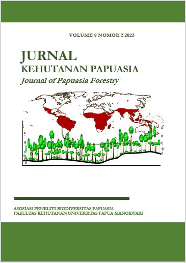 					View Vol. 9 No. 2 (2023): Jurnal Kehutanan Papuasia
				