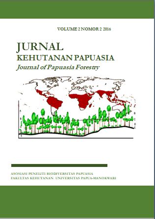 					View Vol. 2 No. 2 (2016): Jurnal Kehutanan Papuasia
				