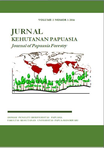 					View Vol. 2 No. 1 (2016): Jurnal Kehutanan Papuasia
				